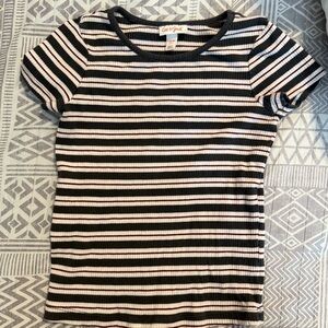 Cat & Jack Striped Shirt - Small 6/6x